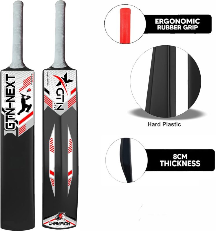 black plastic bat for tennis ball hard plastic bat under 900 950 gm fiber bat