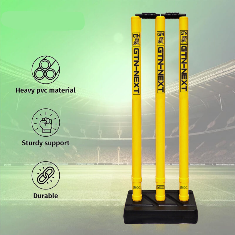durable plastic cricket stumps for all matches | cricket cricket stump & bails hard plastic stumps | perfect stump wicket